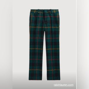 Polo Ralph Lauren Plaid Wool Suit Trouser